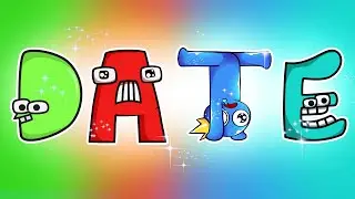 Rainbow Friends vs. Alphabet Lore | Rainbow Friends, Become Alphabet Lore? GM Colors Animation