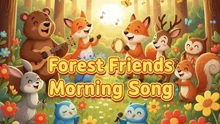 Forest Friends Morning Song 🦊 | Fun Wake-Up Music