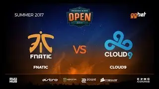 fnatic vs Cloud9 - DREAMHACK Open Summer - de_mirage [MintGod, CrystalMay]