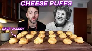 Julia Child's Choux Puffs... easy peasy cheesy
