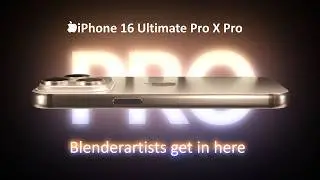 iPhone Concept Animation in Blender [Free Course Available]