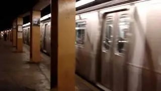 57th Street Bound R160B Siemens Q Train Via The R Line @ City Hall