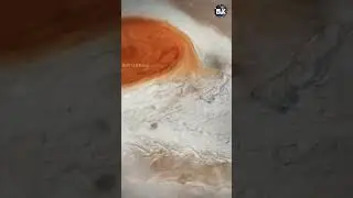 Red spot on Jupiter Shrinking  #space #science  #nasa #universe