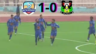 MB ROUISSET 1-0 JS SAOURA, RÉSUMÉ ET LE BUT DE LA RENCONTRE.