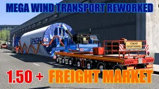 MWT Short Tower Special Transport with Escort [ETS2 1.51 Iberia DLC]