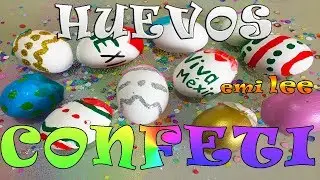 HUEVOS RELLENOS DE CONFETI - EO058