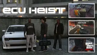 $172K ECU Heist! Train Preps + Complete Finale | GTA Online