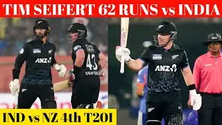 IND vs NZ : Tim Seifert 62 vs India | IND vs NZ 3rd T20I | Talk About Cricket 
