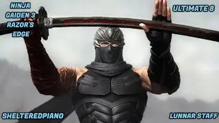 NINJA GAIDEN 3: Razor's Edge Ultimate trial 8 Ryu Lunar staff