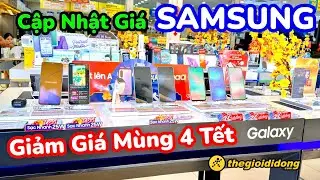 Cập nhật gi&aacute; điện thoại SAMSUNG tại Thế Giới Di Động m&ugrave;ng 4 tết