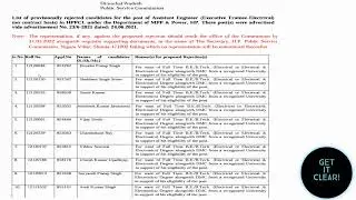 HPSSC & HPPSC  | 24 /3  /2022 Update | Evaluation Schedule & Provisionally Rejection  is Released.