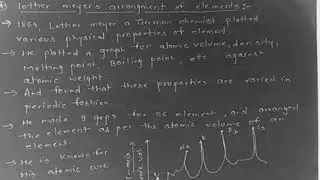 Lother meyers graph /Arrangements of  element