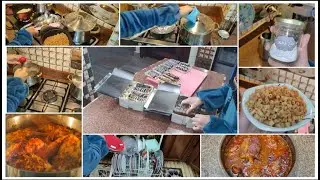 لما اعمل اكله بحبها وأكلها لوحدي 😋👌روتيني جوه المطبخ لما اعمل غدا وحلو