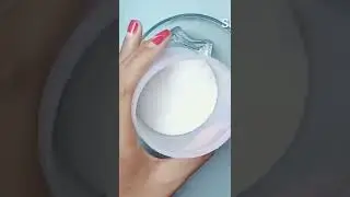 diy no glue slime|| body wash and salt !!only 2 ingredients #slime #ytshorts
