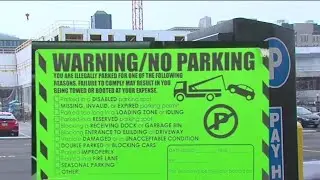 Parking sticker shame