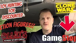 Toy Hunting for Discounted Star Wars Action Figures & Clone Wars Vintage Collection @ GameStop!