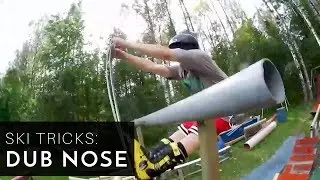 Ski Tricks || Double Nose Grab