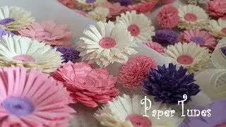 Quilling Fringed Flowers