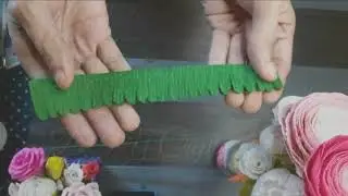 HOW TO MAKE FERN LEAVES | By: DIY Crepe Forest