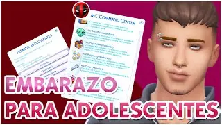 EMBARAZO PARA ADOLESCENTES 2024-2025 // LOS SIMS 4 // TUTORIAL #mccc #thesims4