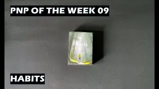 PNP of the Week 09 Habits solo card game