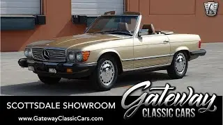 1985 Mercedes-Benz Convertible for sale Gateway Classic Cars of Scottsdale #728