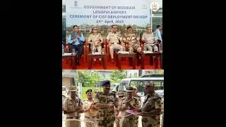 Expanding the Shield of SecurityCISF has assumed the charge of security at Lengpui Airport, Mizoram.