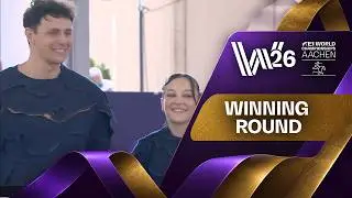 That’s how you win a world title! 🇫🇷🏆 | FEI Vaulting World Championship | Pas De Deux Freestyle