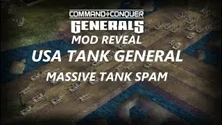 USA TANK VS 5 CHINA TANK GENERALS Command & Conquer TM Generals Zero Hour MOD REVEAL