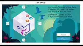 BRICSMATH Trial Round Solutions 2020  CLASS 07 & CLASS 08 & CLASS 09 (paths on the cube)