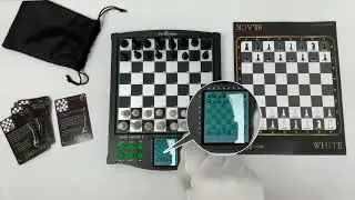 TOP 1 CHESS Classic Voice Master Electronic Chess Set 6+ 1-2 Players Improve Skills with Chess Games
