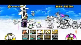 The Battle Cats : Đánh Bại Clionel Dominant, true form Catway.