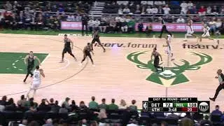 Jon Leuer All Actions Compilation 04/14/2019 Detroit Pistons vs Milwaukee Bucks Highlights