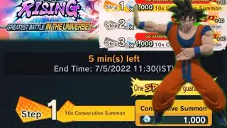 5 Minutes before The ULTRA SSBKK GOKU Banner is gone