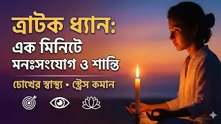 Tratika Meditation: Ancient Focus for the Modern Mind | ত্রাটক: স্থির দৃষ্টির শক্তি।