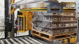 MEYPACK Palletising System for Jars in Trays