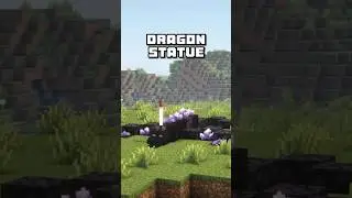 Simple Dragon Statue in Minecraft! 🐉