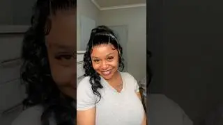Install a frontal ponytail with me! #wiginstall #ponytail #southafricanyoutuber #wigtutorial