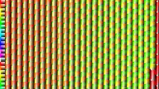 Hue Saturation Light (HSL) Test A (From RGB colour 187200 to 223200)