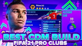 *BEST* CDM BUILD! 💪 - FIFA 21 Pro Clubs