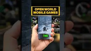 BEST OPEN WORLD GAMES FOR ANDROID/IOS 2025! #shorts!