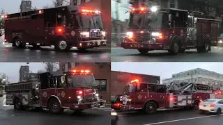 North Hudson regional Fire & Rescue Building Fire Response 