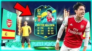 MR. ARSENAL! 87 HECTOR BELLERIN PLAYER MOMENTS SBC!! | FIFA 20