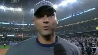 Derek Jeter after Yankees clinch AL East