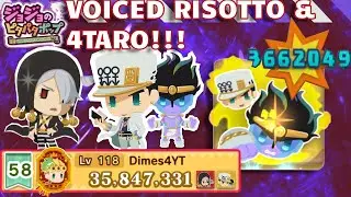 VOICED RISOTTO / VOICED 4TARO SCORE ATTACK! Jojo's Bizarre Adventure Pitter Patter Pop (Jojo PPP)