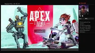 Xavier bell Live PS4 Broadcast apex legends gameplay- season 7 new character,battle pass