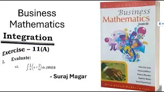 Integration in Nepali: Integration of 1/x(x+1/x)