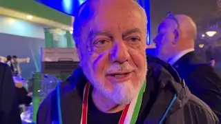 Sentite cosa dice DE LAURENTIIS dopo la vittoria in SUPERCOPPA 🏆