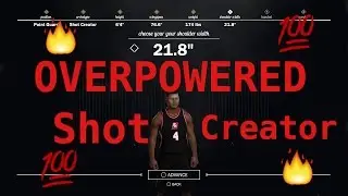Best Shot Creator build | Overpowered Myplayer | How to make the  best Shot Creator in 2K
