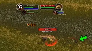 Lvl 11 Dwarf Hunter RUNS to the Undead Starting Zone in WOW HARDCORE